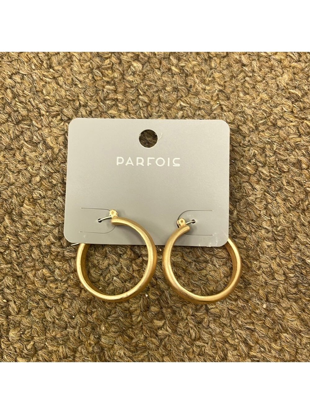 New Parofis Gold Hoop Earrings